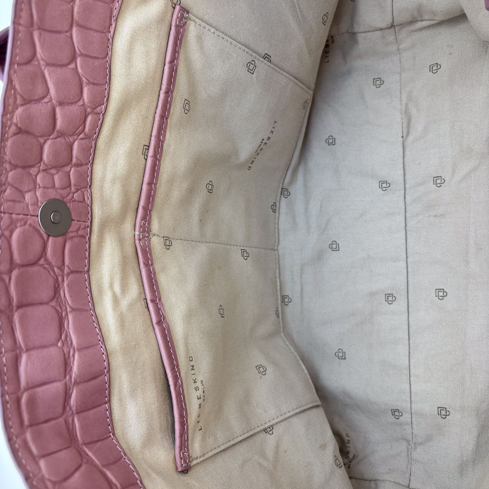 LIEBESKIND KROKO CHELSEA PINK