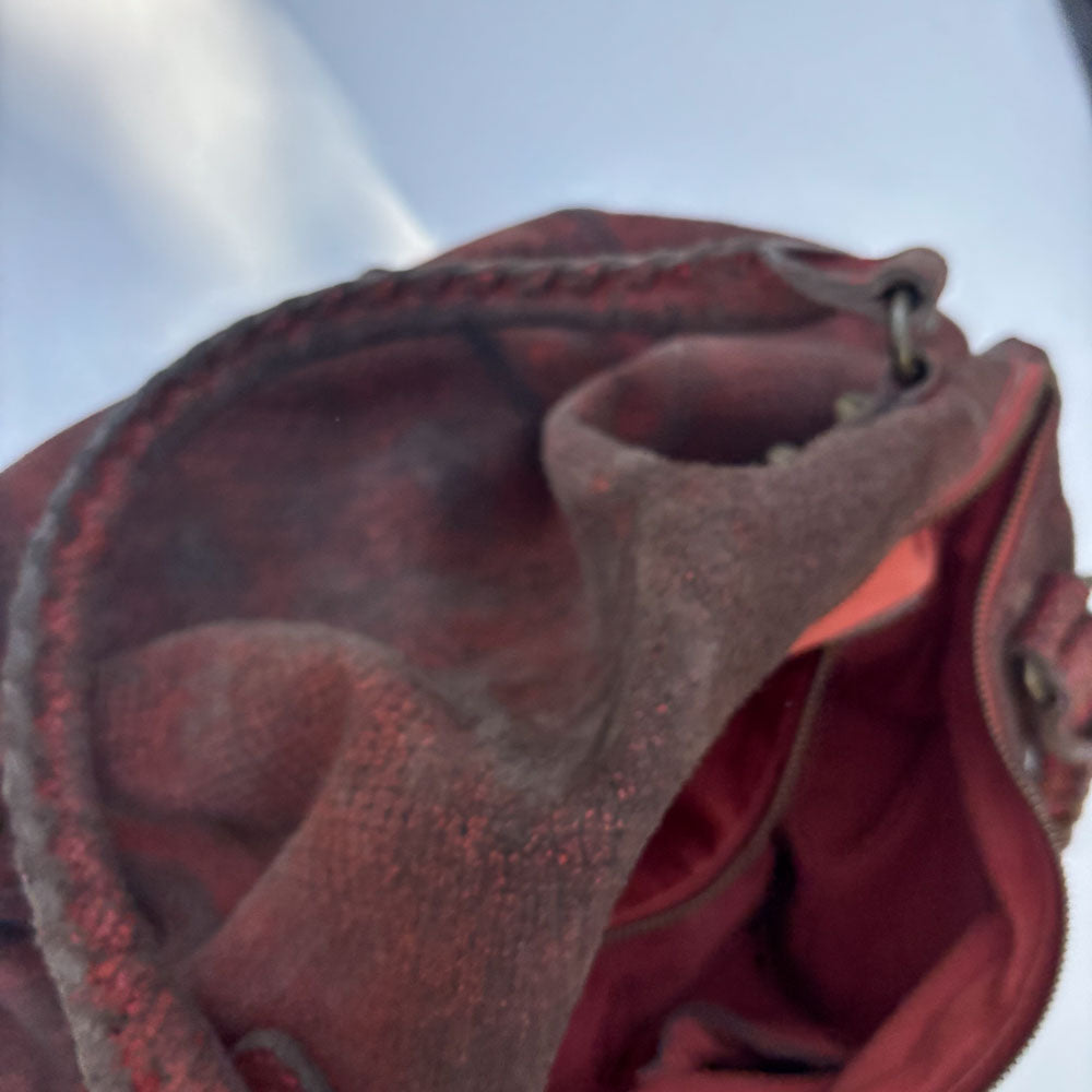LIEBESKIND SNAKE SHOPPER RED