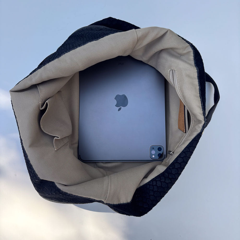 JEAN-LOIS SCHERRER HOBO NAVY