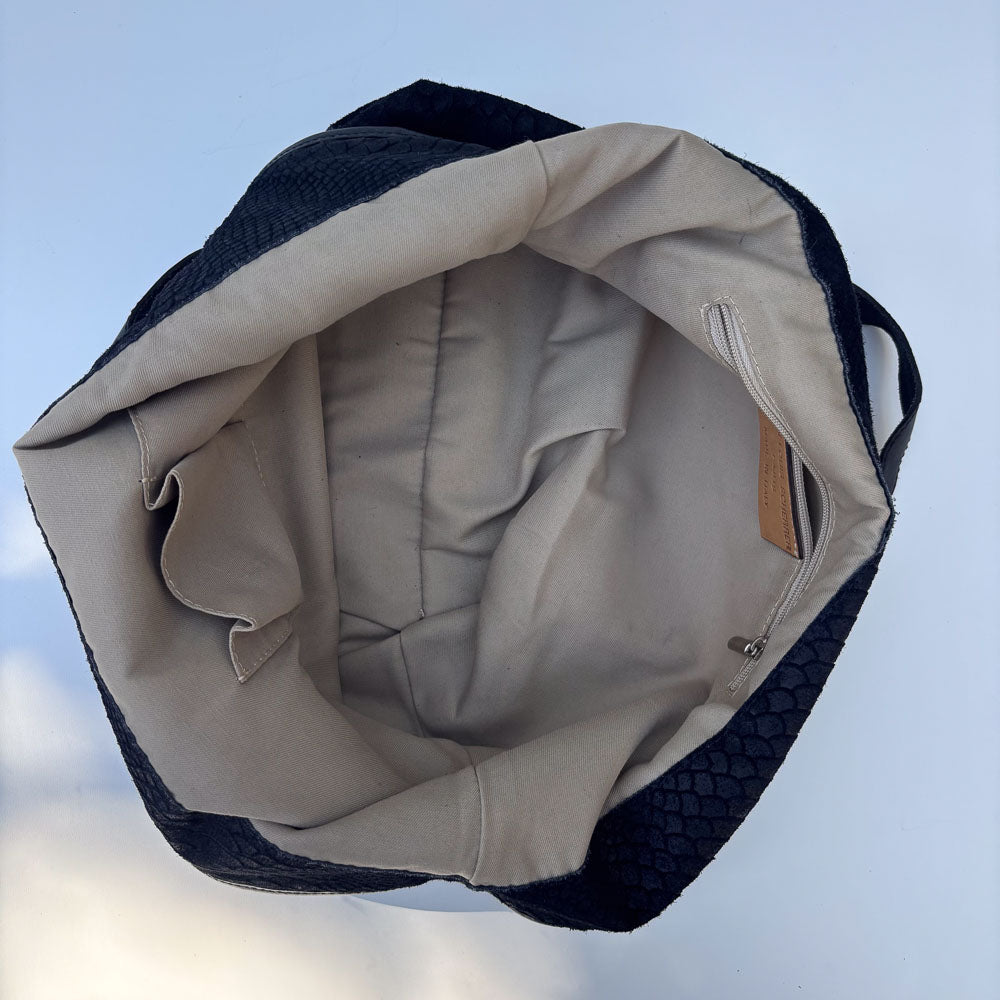 JEAN-LOIS SCHERRER HOBO NAVY