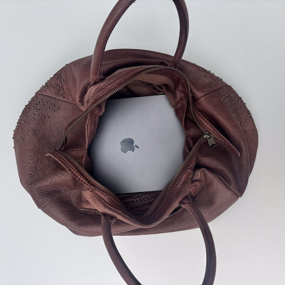 LIEBESKIND GOLDEN STUDS HOBO