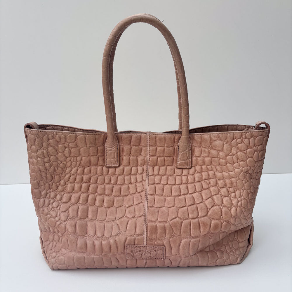 LIEBESKIND KROKO SHOPPER CHELSEA