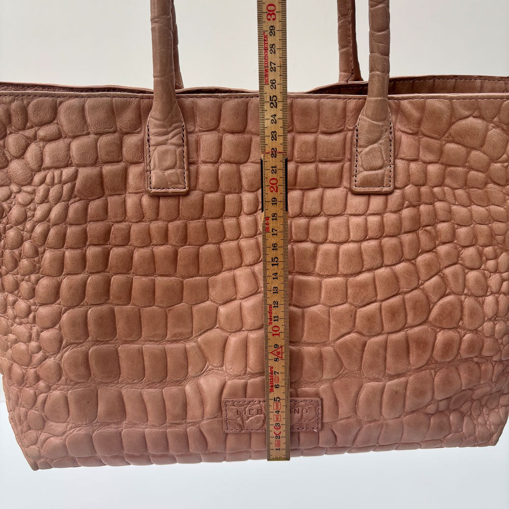 LIEBESKIND KROKO SHOPPER CHELSEA