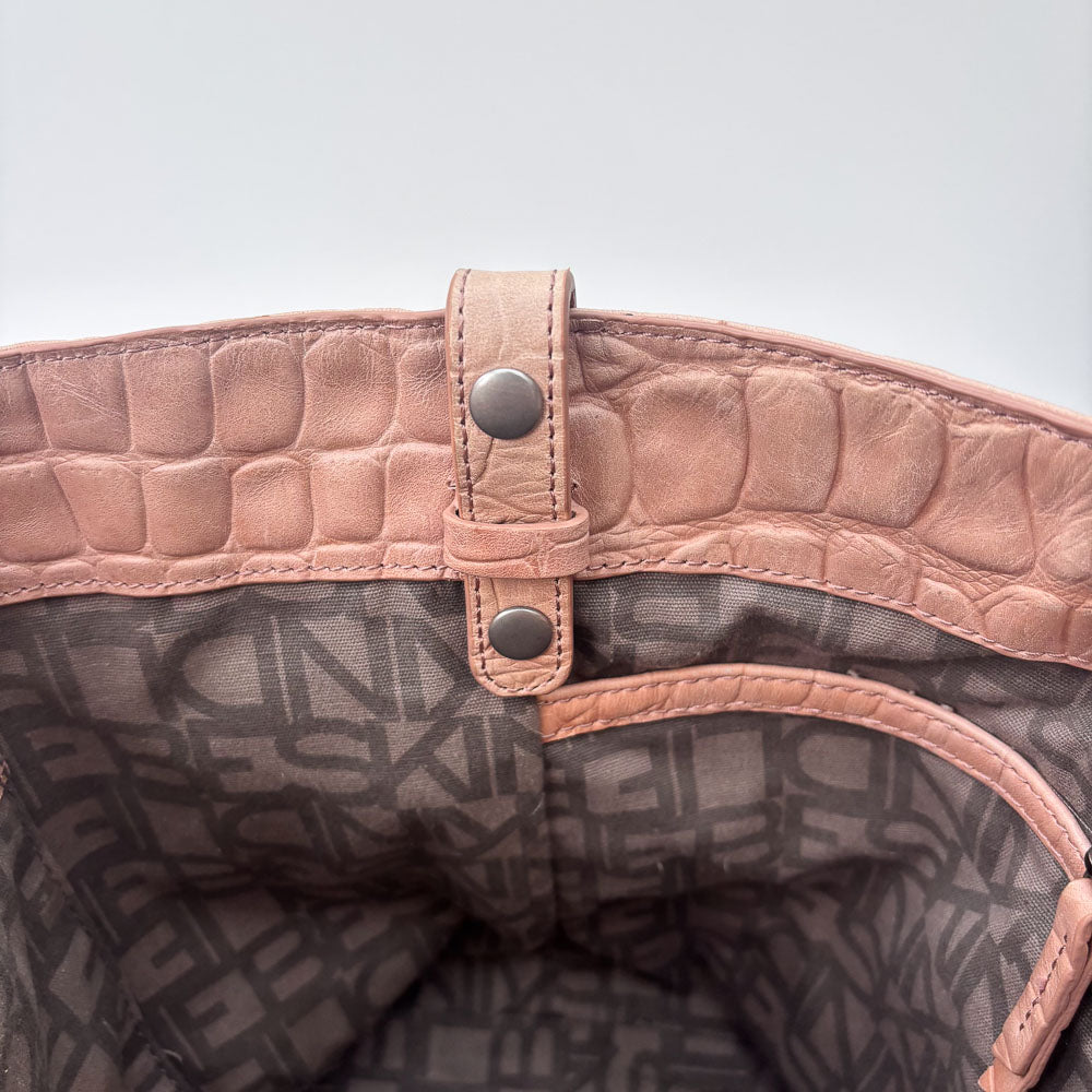 LIEBESKIND KROKO SHOPPER CHELSEA