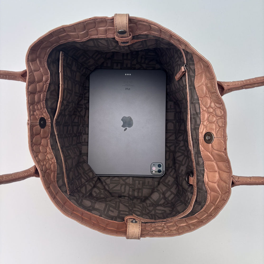 LIEBESKIND KROKO SHOPPER CHELSEA