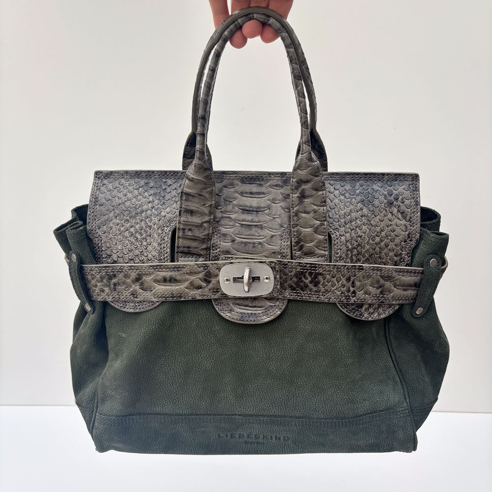 LIEBESKIND SATCHEL SNAKE & WALLET