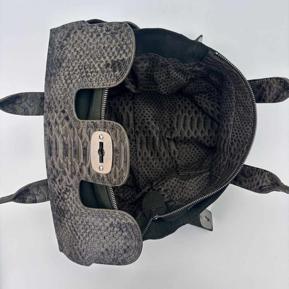 LIEBESKIND SATCHEL SNAKE & WALLET
