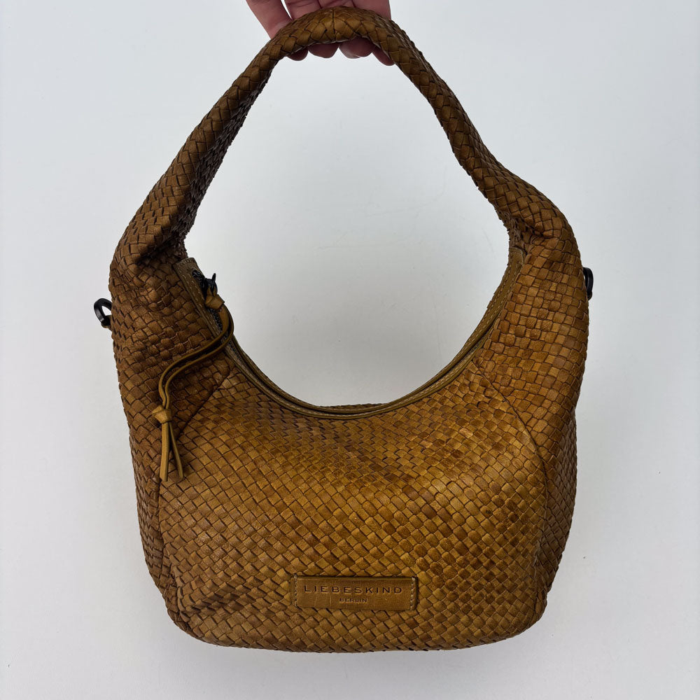 LIEBESKIND WOVEN HOBO OCHRE