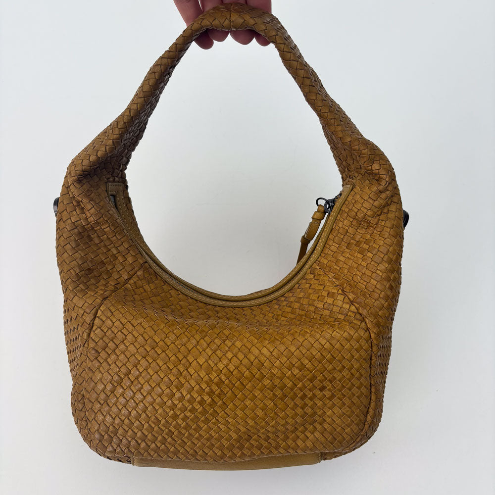 LIEBESKIND WOVEN HOBO OCHRE