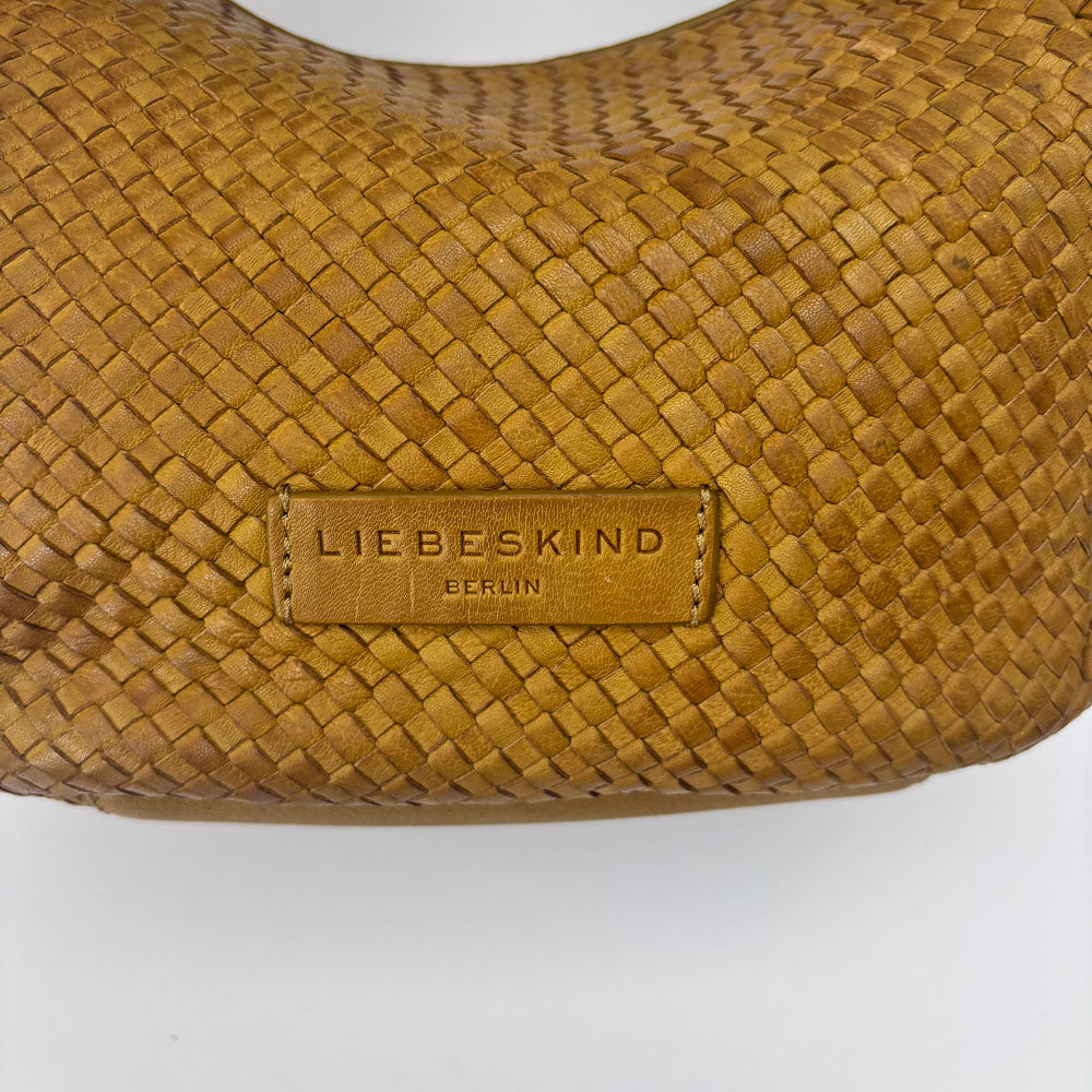 LIEBESKIND WOVEN HOBO OCHRE