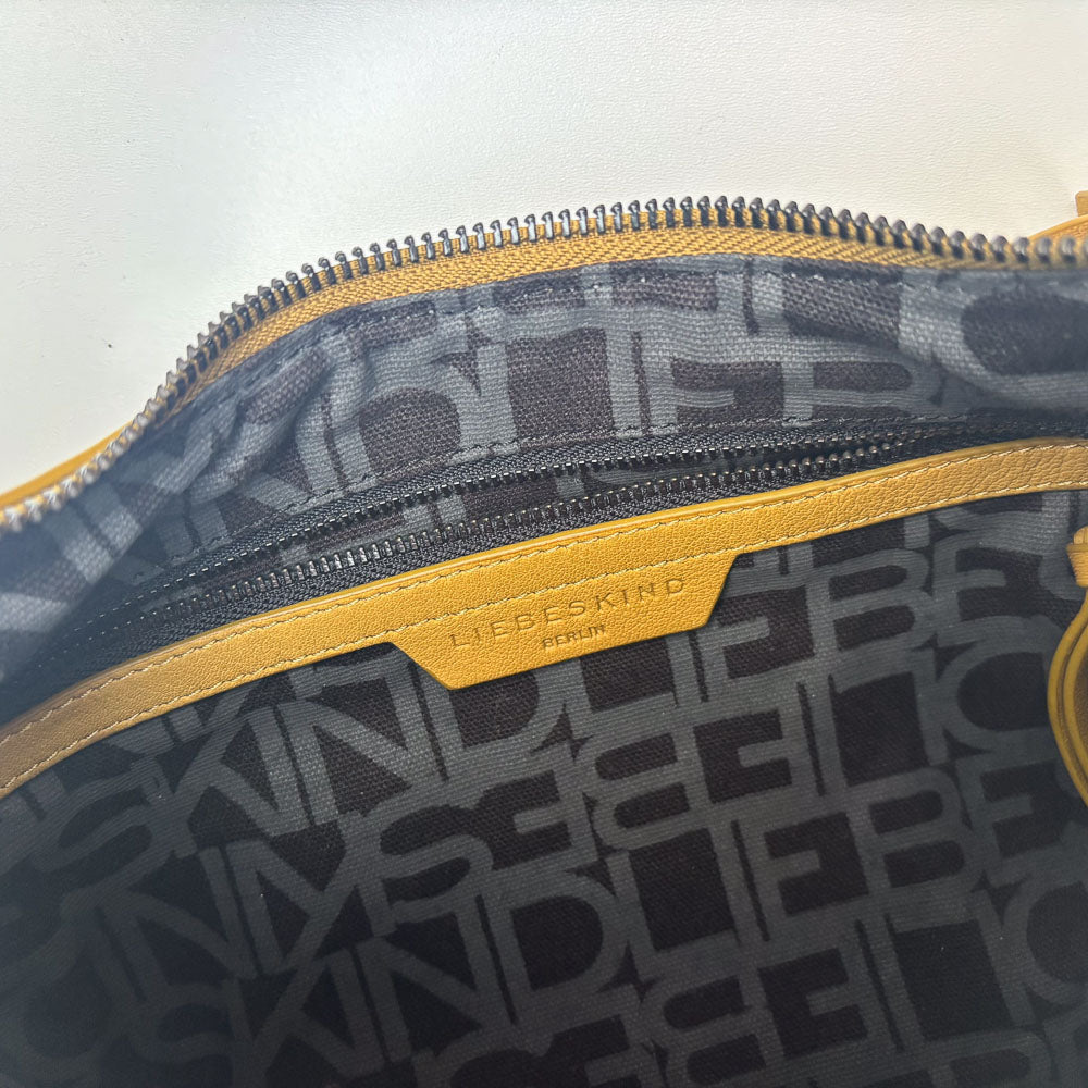 LIEBESKIND WOVEN HOBO OCHRE