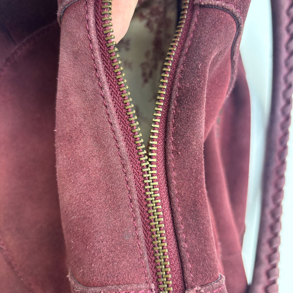 LIEBESKIND SUEDE SHOPPER RED