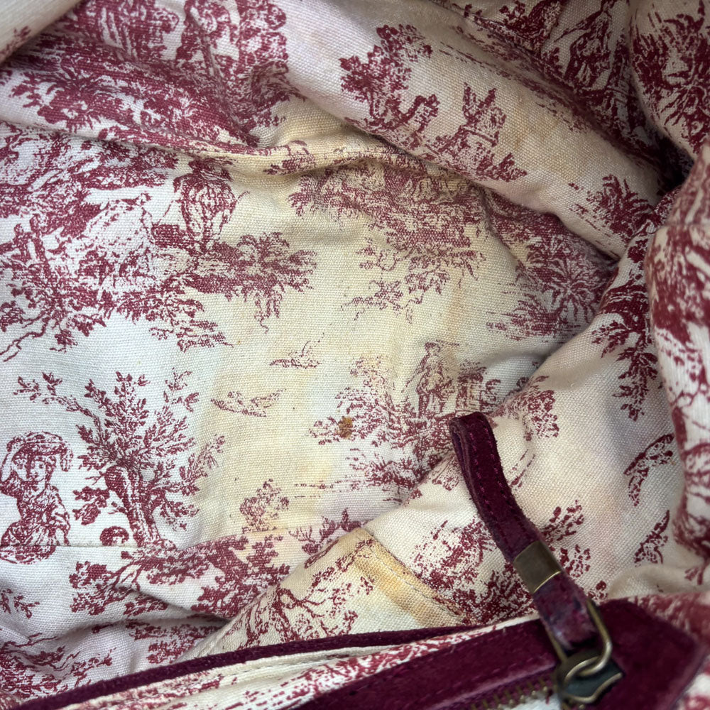 LIEBESKIND SUEDE SHOPPER RED