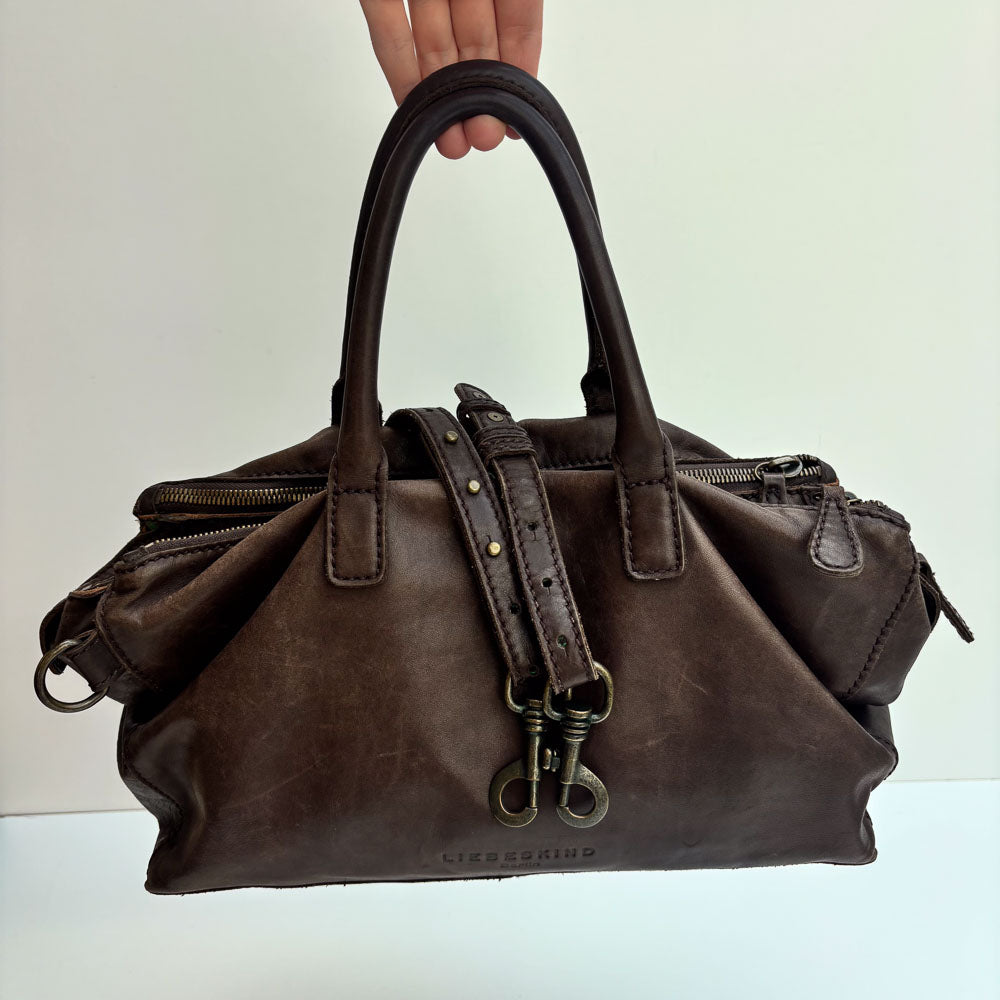 LIEBESKIND SHOPPER BROWN