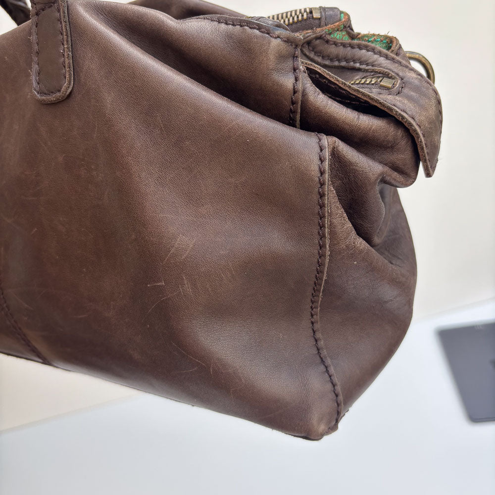LIEBESKIND SHOPPER BROWN