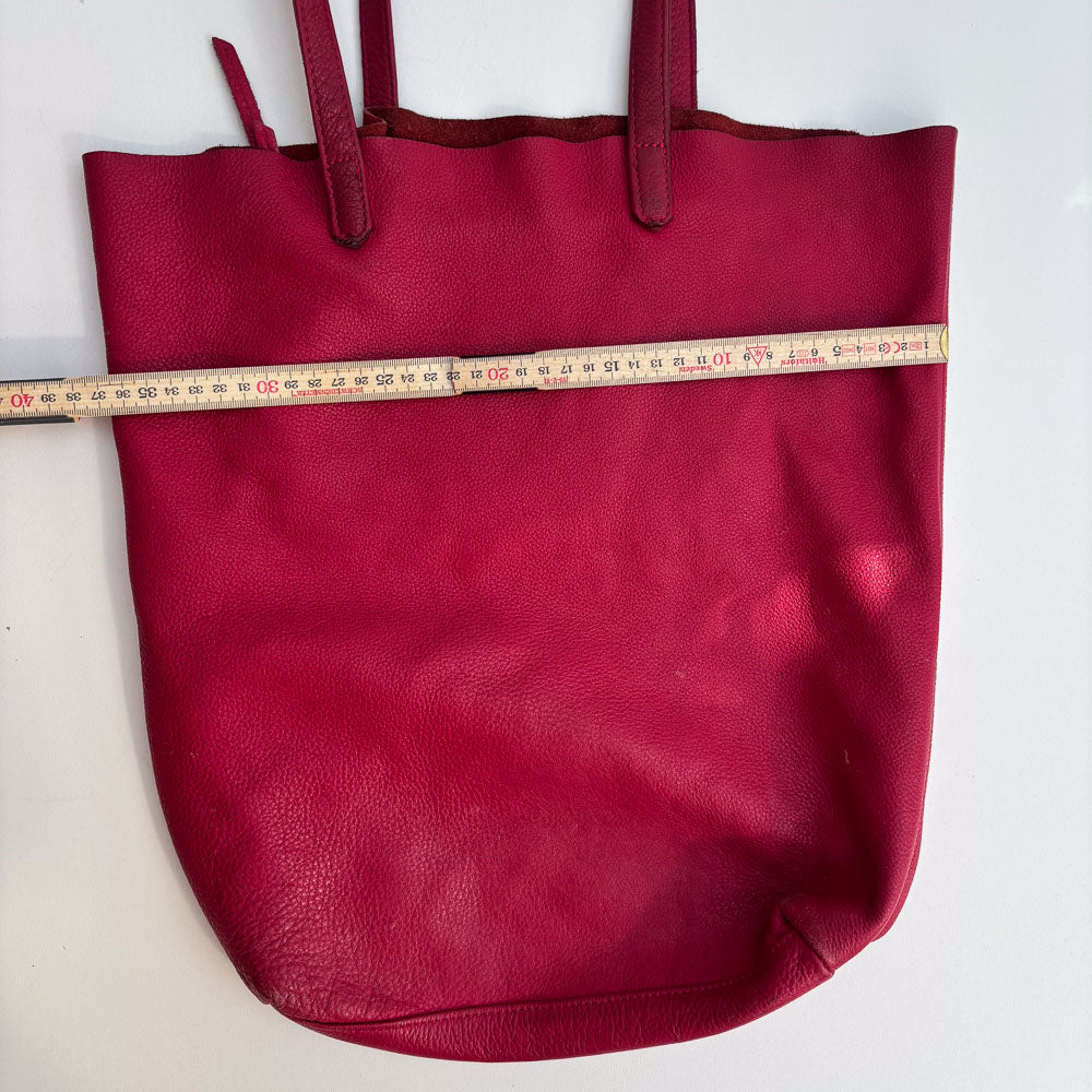 LIEBESKIND PINK LEATHER TOTE