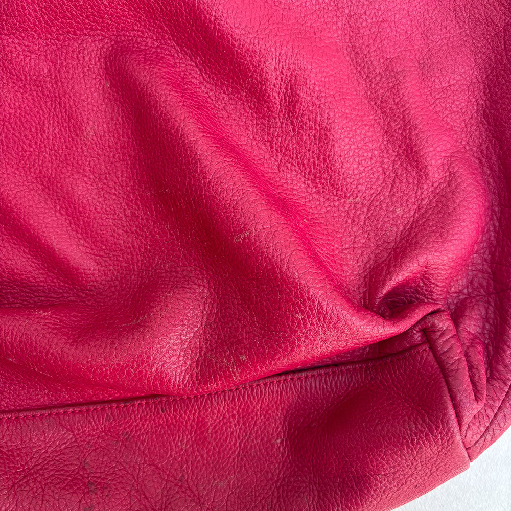 LIEBESKIND PINK LEATHER TOTE