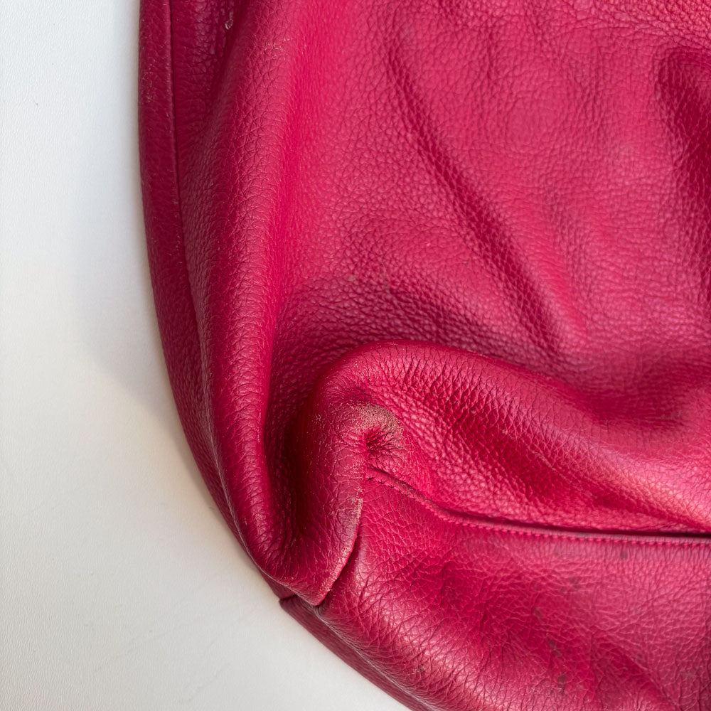 LIEBESKIND PINK LEATHER TOTE