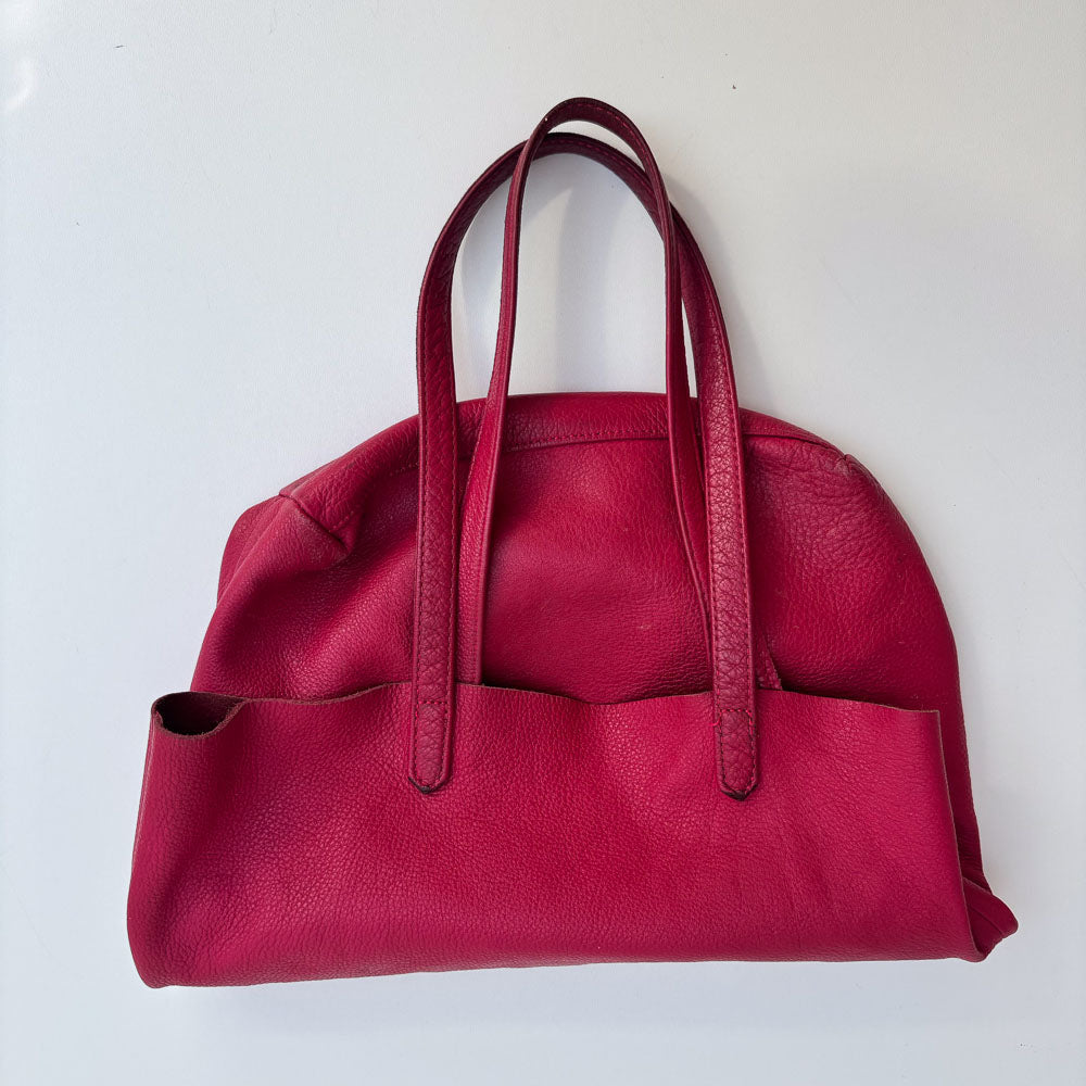 LIEBESKIND PINK LEATHER TOTE