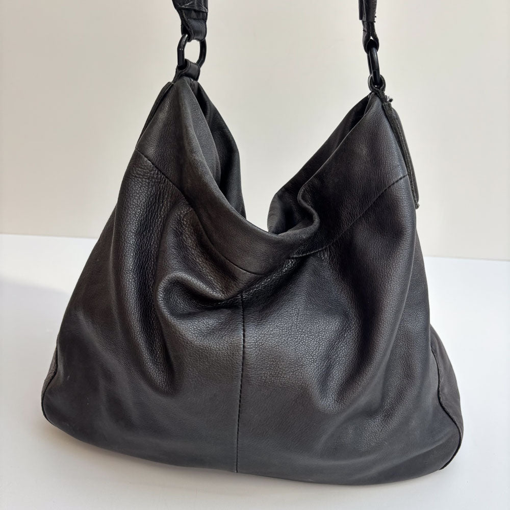 LIEBESKIND RHINESTONE HOBO BLACK