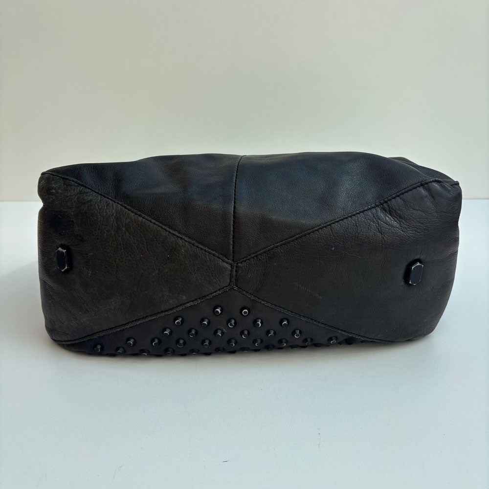 LIEBESKIND RHINESTONE HOBO BLACK