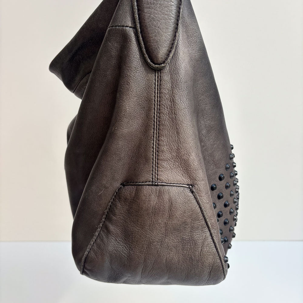 LIEBESKIND RHINESTONE HOBO BLACK
