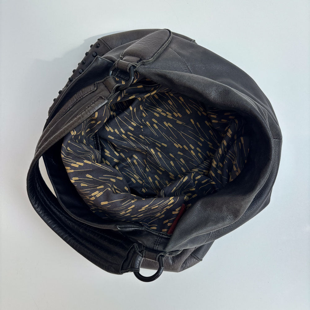 LIEBESKIND RHINESTONE HOBO BLACK