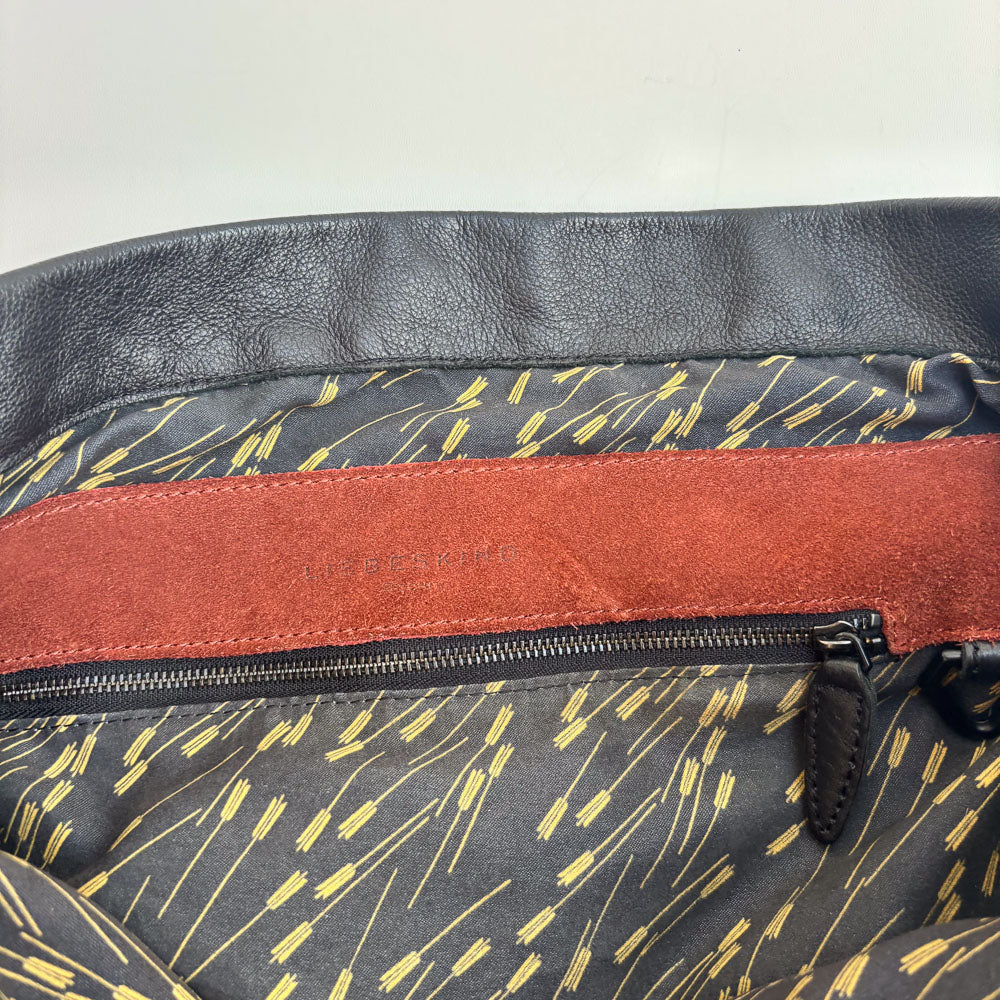 LIEBESKIND RHINESTONE HOBO BLACK