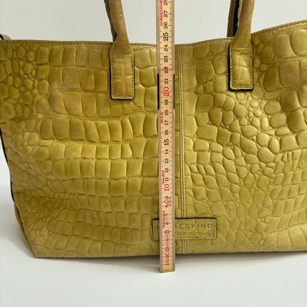 LIEBESKIND KROKO CHELSEA LIME