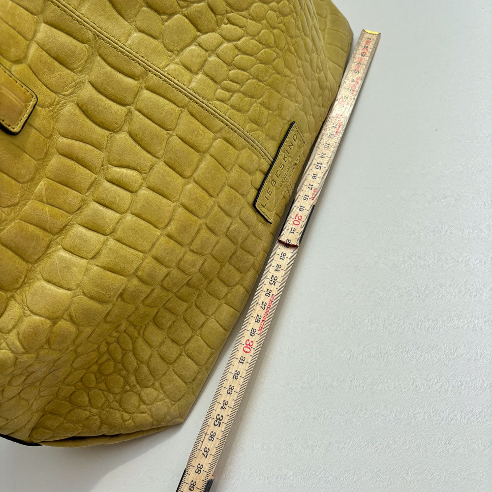 LIEBESKIND KROKO CHELSEA LIME