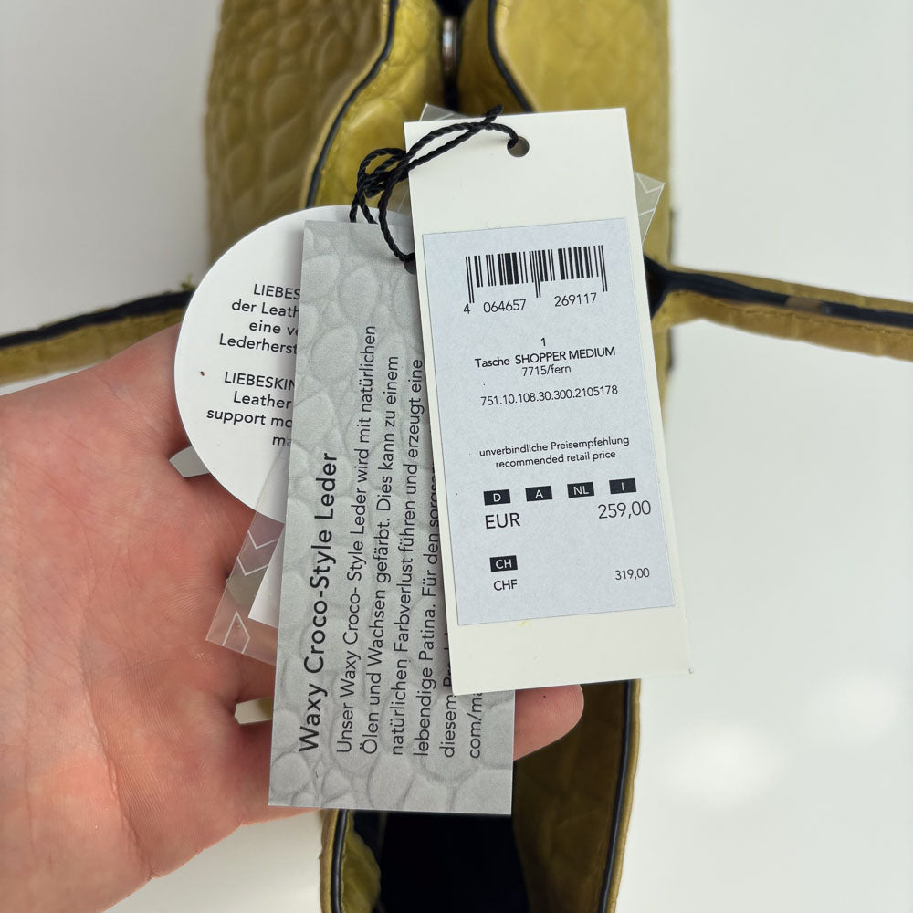LIEBESKIND KROKO CHELSEA LIME