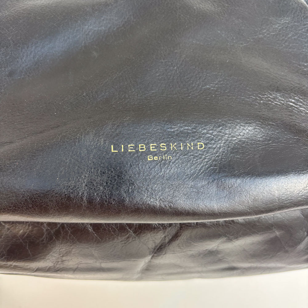 LIEBESKIND FRINGE SHOPPER BLACK