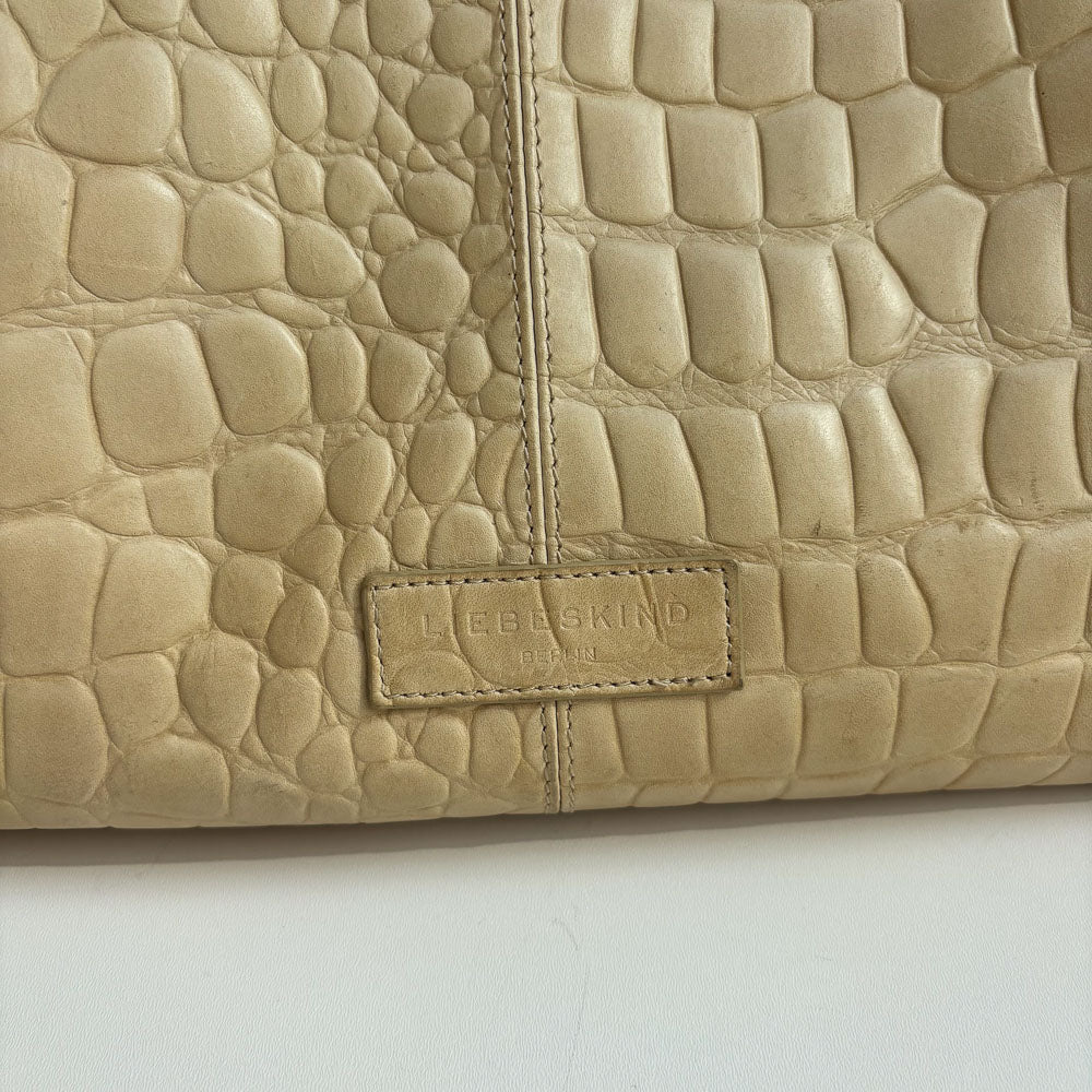 LIEBESKIND KROKO CHELSEA BUTTER