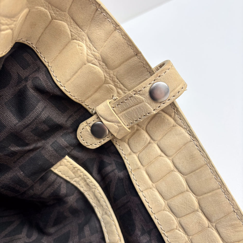 LIEBESKIND KROKO CHELSEA BUTTER
