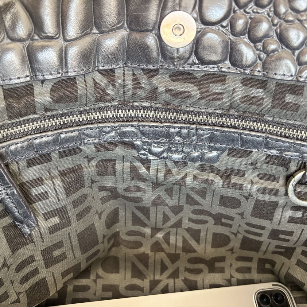 LIEBESKIND KROKO CHELSEA BLACK