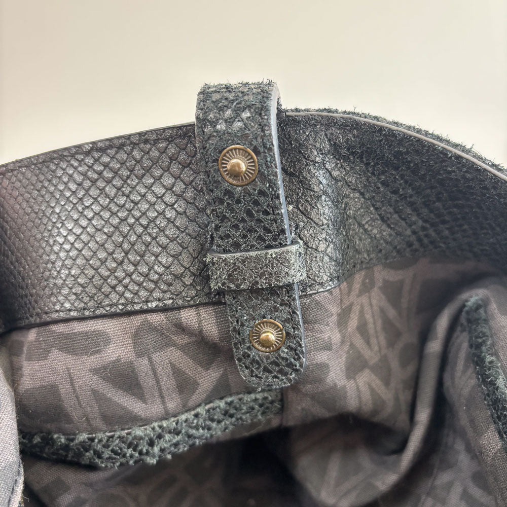 LIEBESKIND SNAKE CHELSEA BLACK