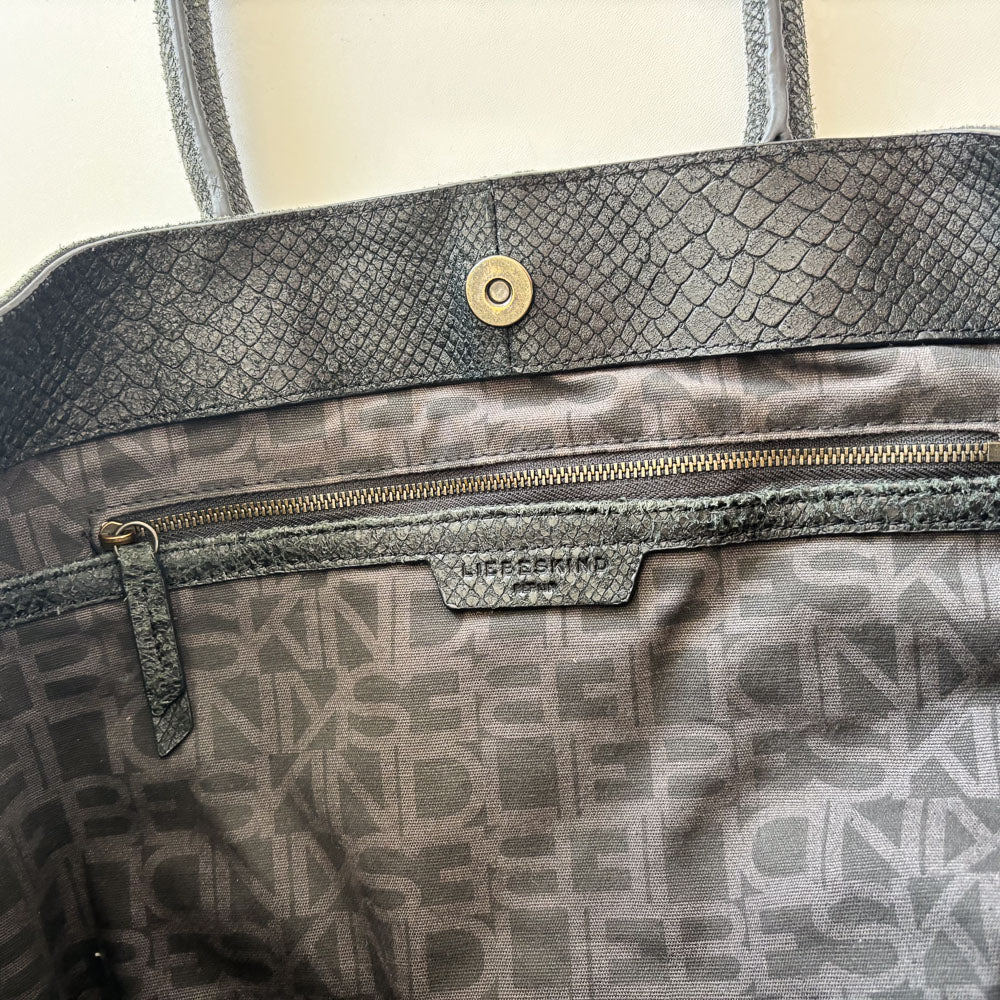 LIEBESKIND SNAKE CHELSEA BLACK