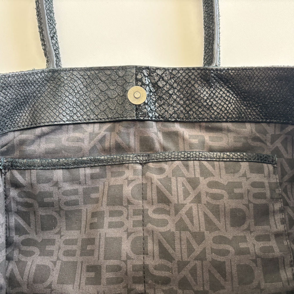 LIEBESKIND SNAKE CHELSEA BLACK