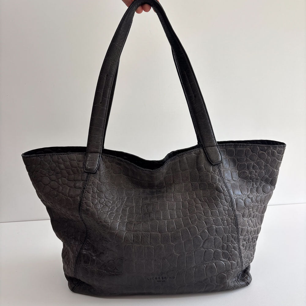 LIEBESKIND KROKO CHELSEA BLACK