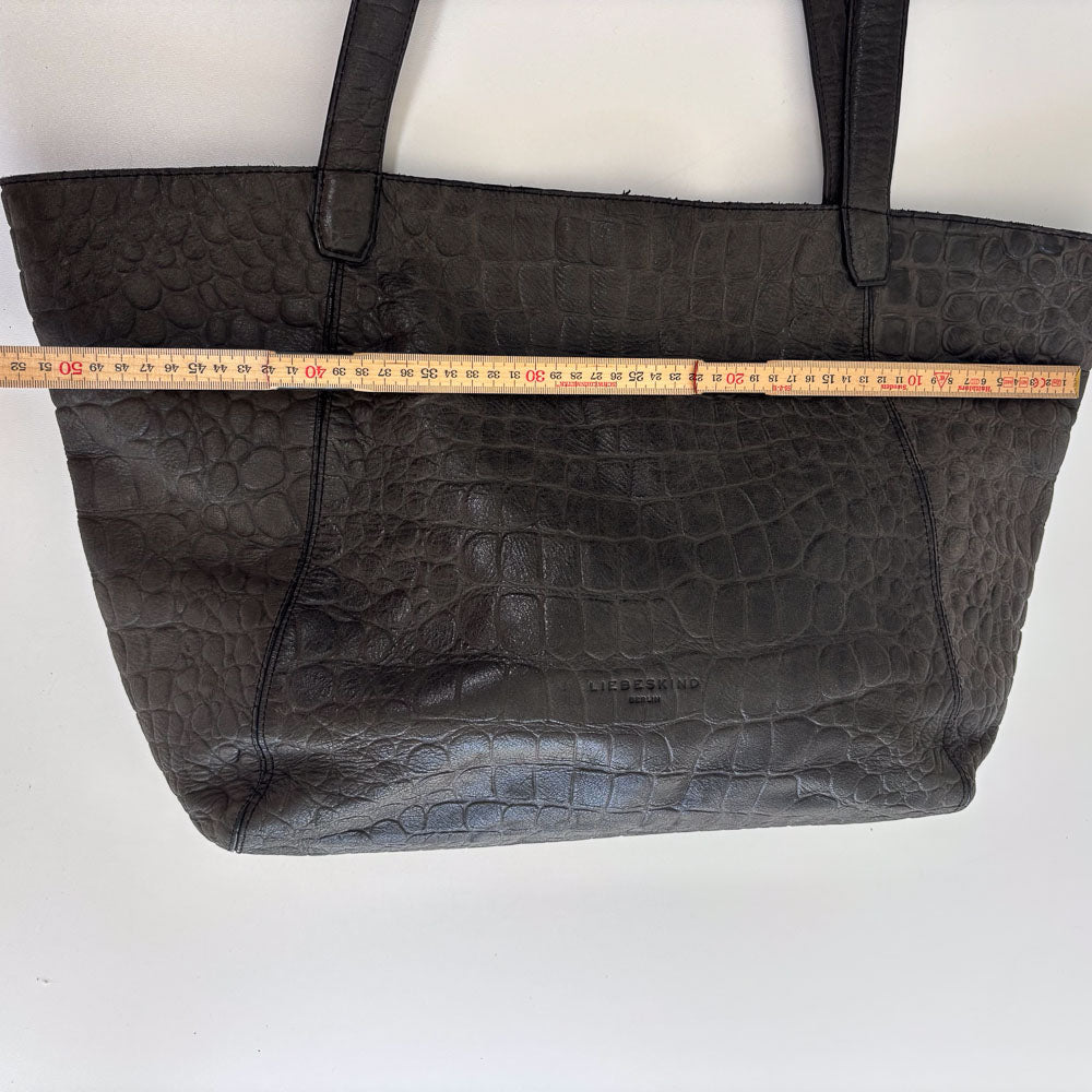 LIEBESKIND KROKO CHELSEA BLACK