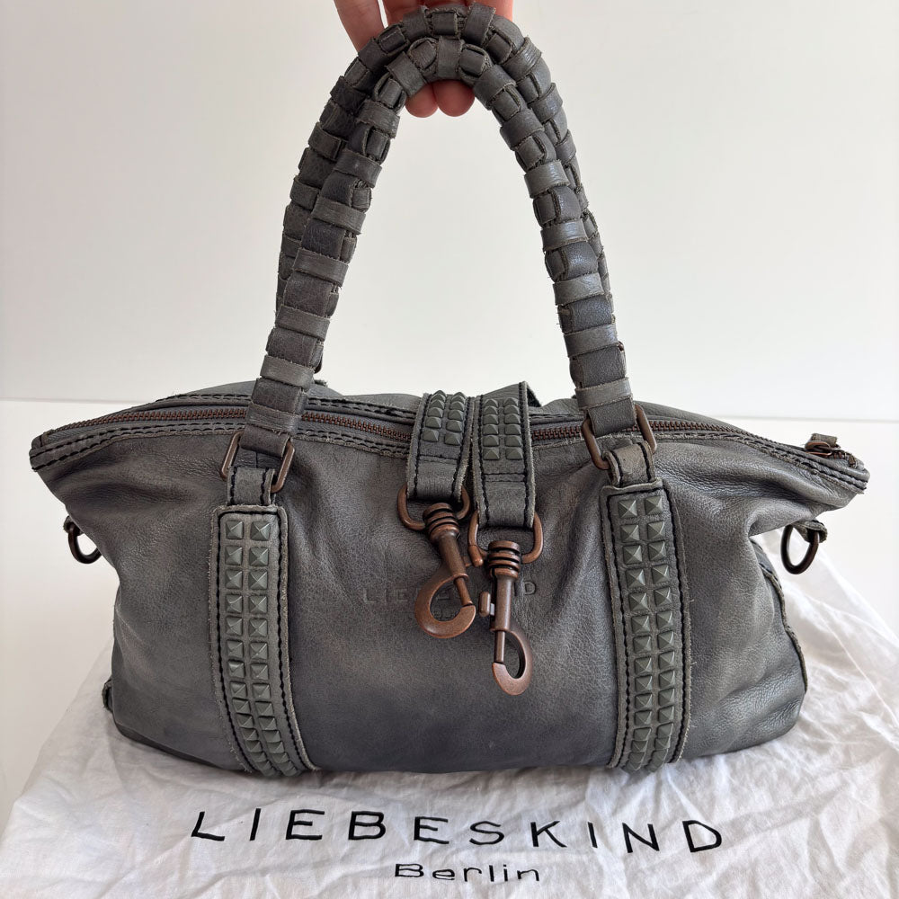 LIEBESKIND HOBO STUDS GREY