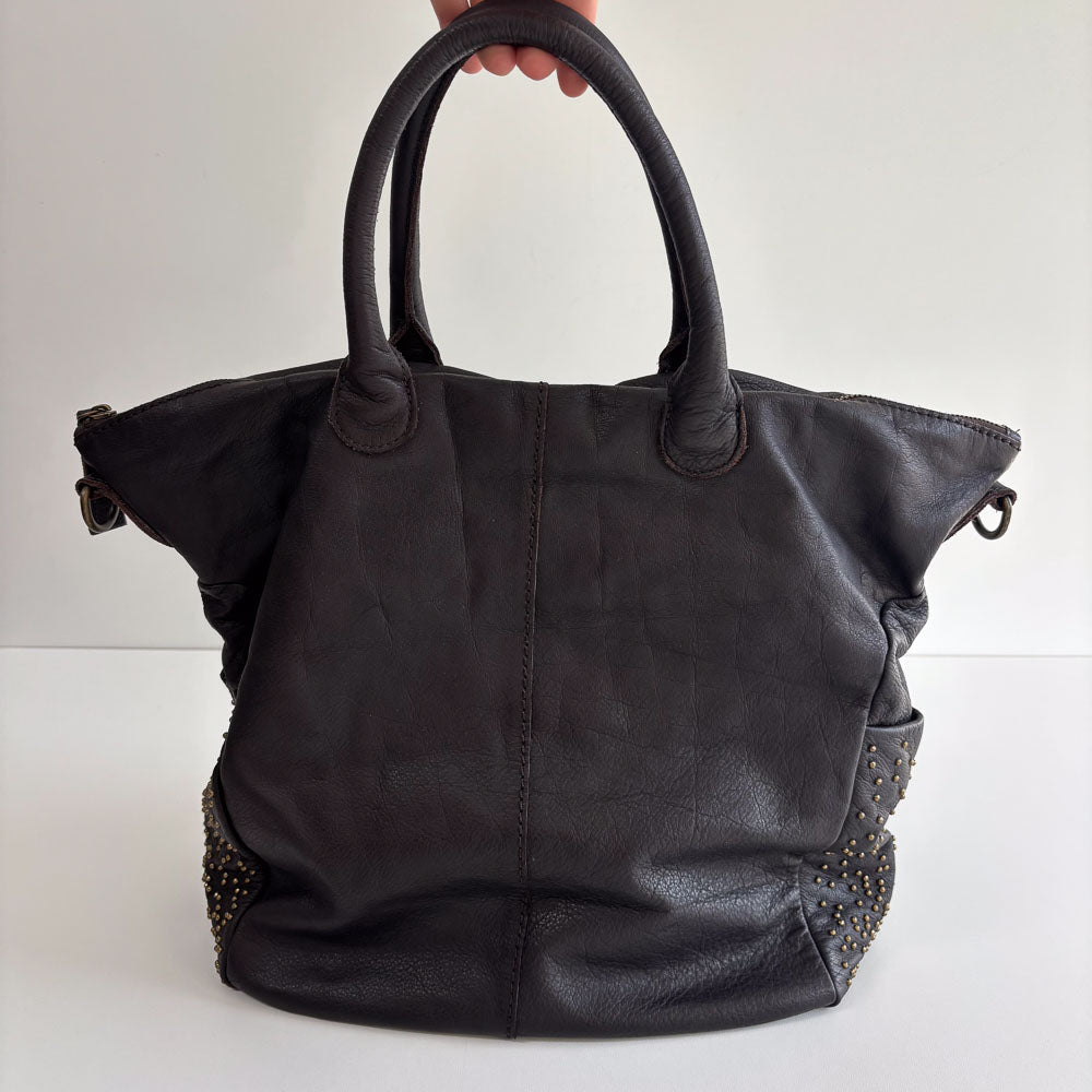 LIEBESKIND GOLDEN STUDS SHOPPER
