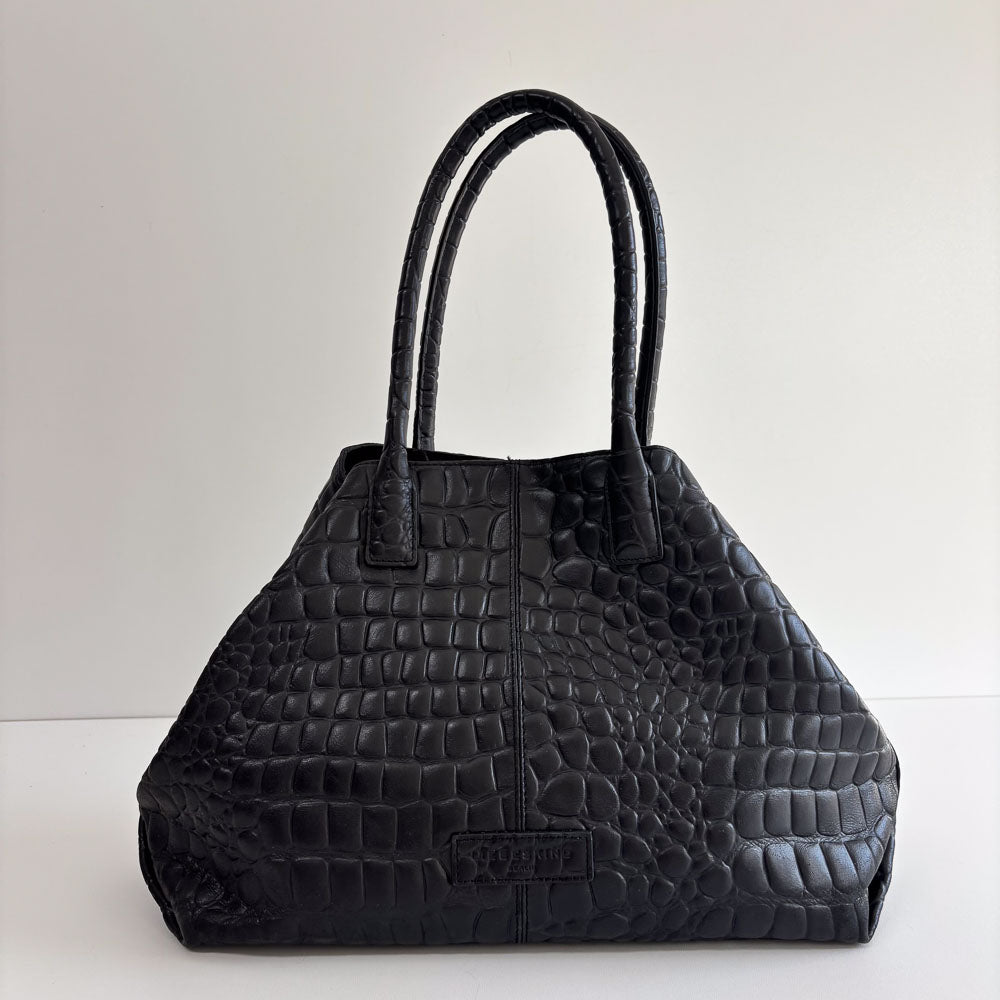 LIEBESKIND KROKO CHELSEA BLACK
