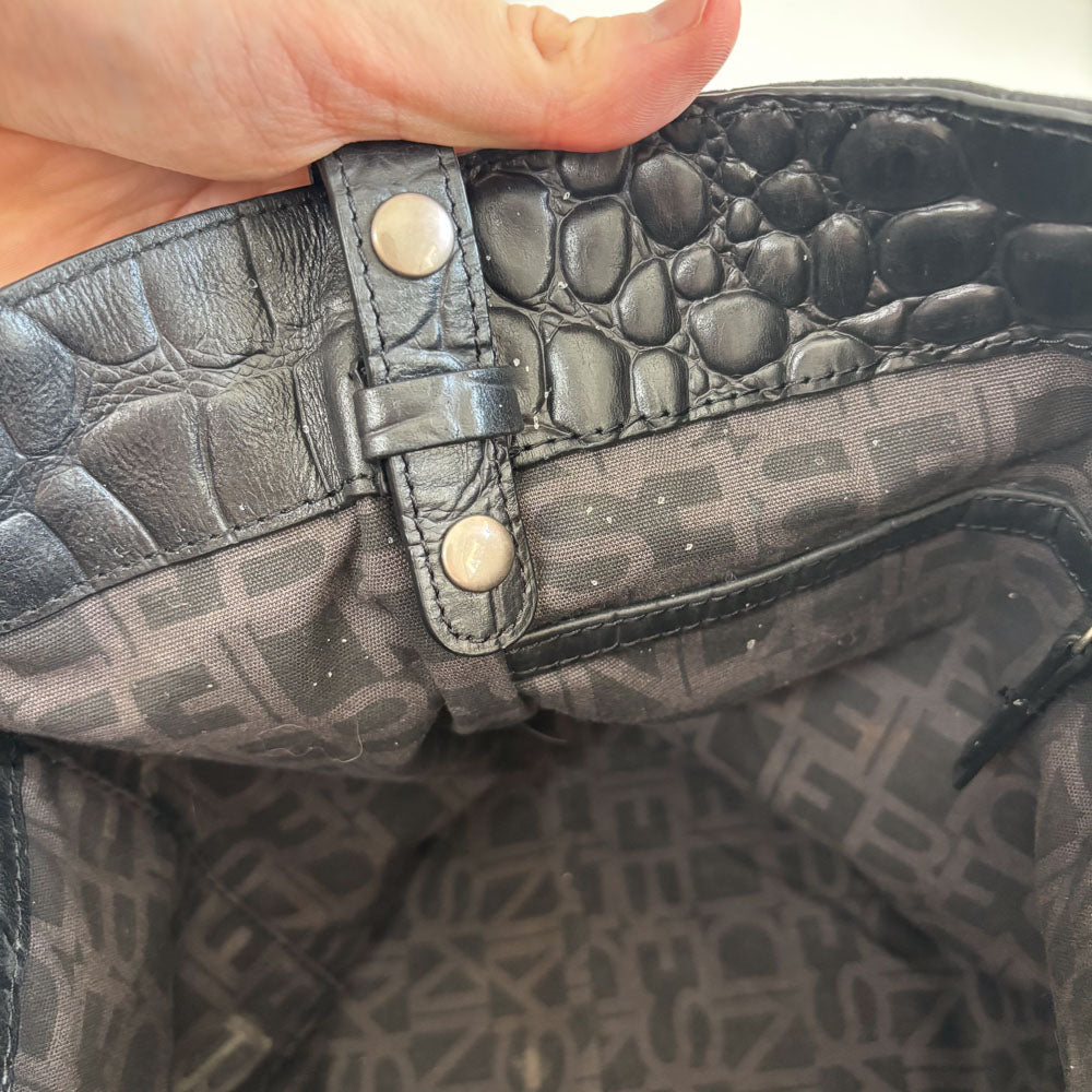 LIEBESKIND KROKO CHELSEA BLACK