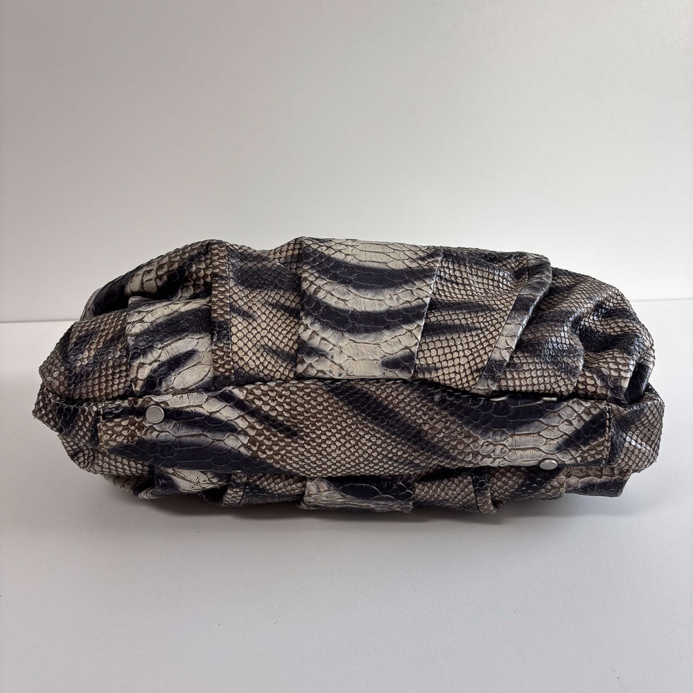 LIEBESKIND SNAKE SHOPPER ZEBRA