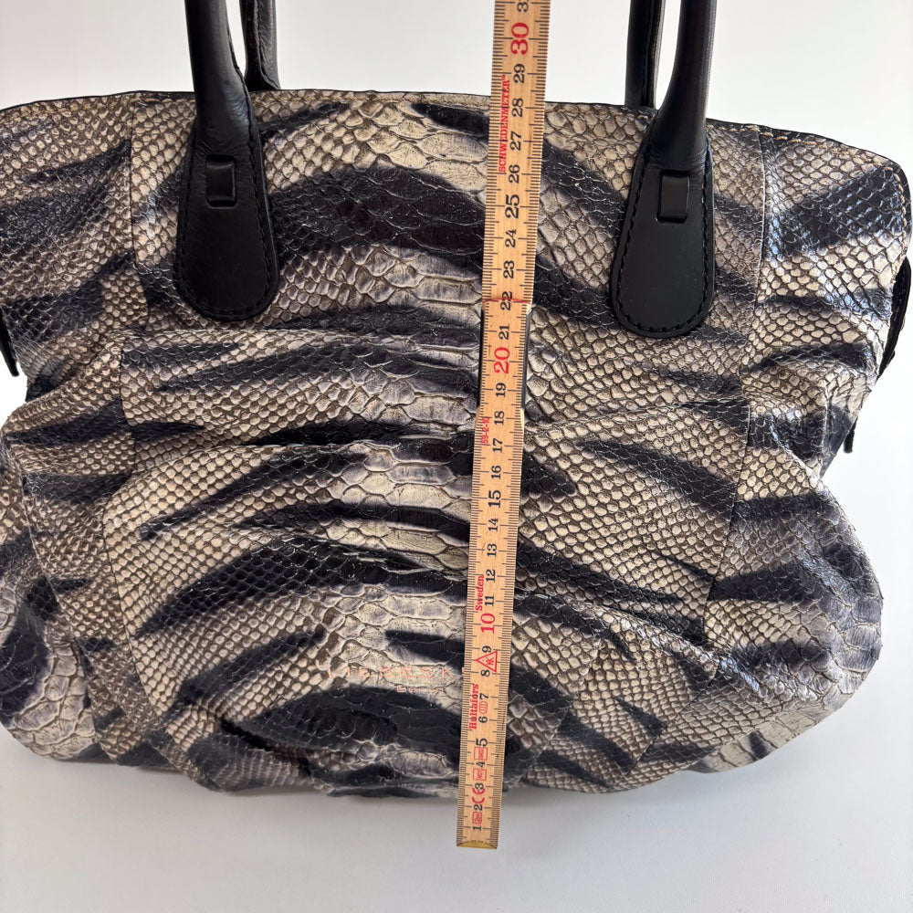 LIEBESKIND SNAKE SHOPPER ZEBRA