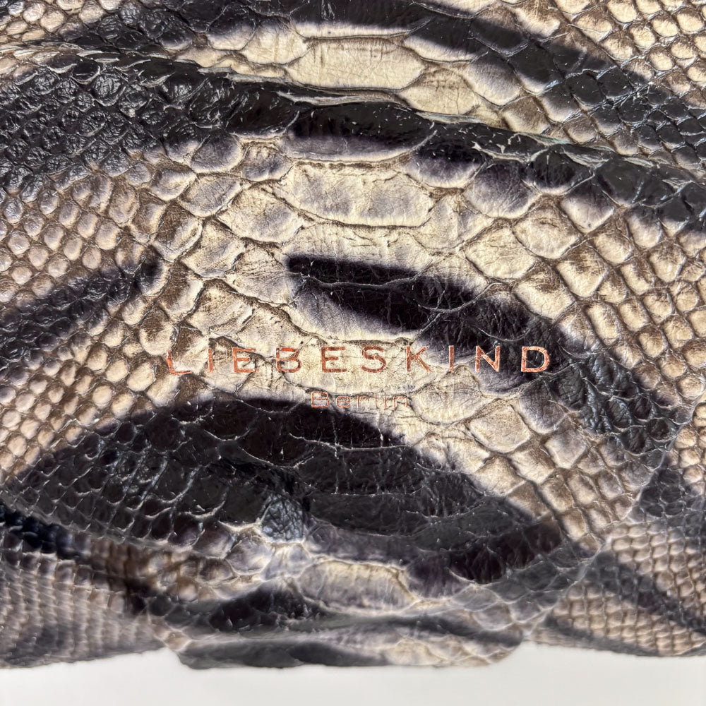LIEBESKIND SNAKE SHOPPER ZEBRA