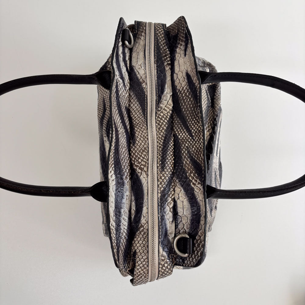 LIEBESKIND SNAKE SHOPPER ZEBRA
