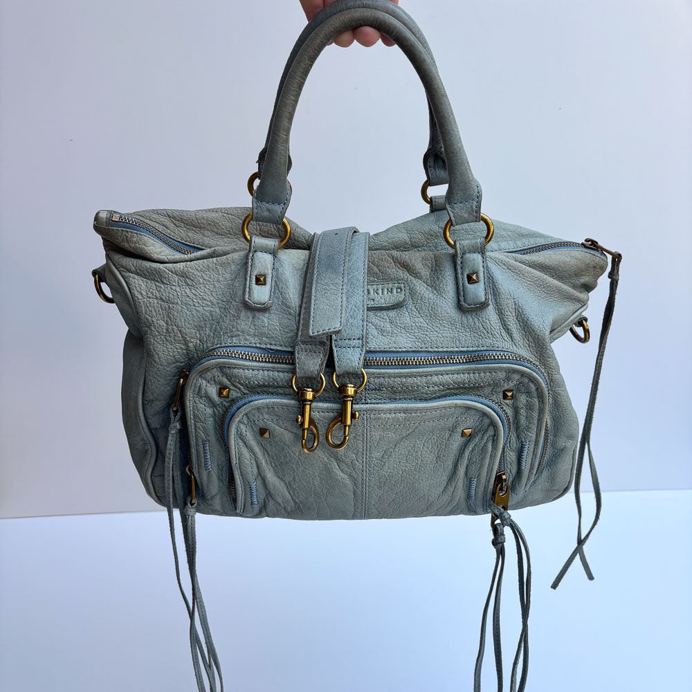 LIEBESKIND FRINGE HOBO LEO