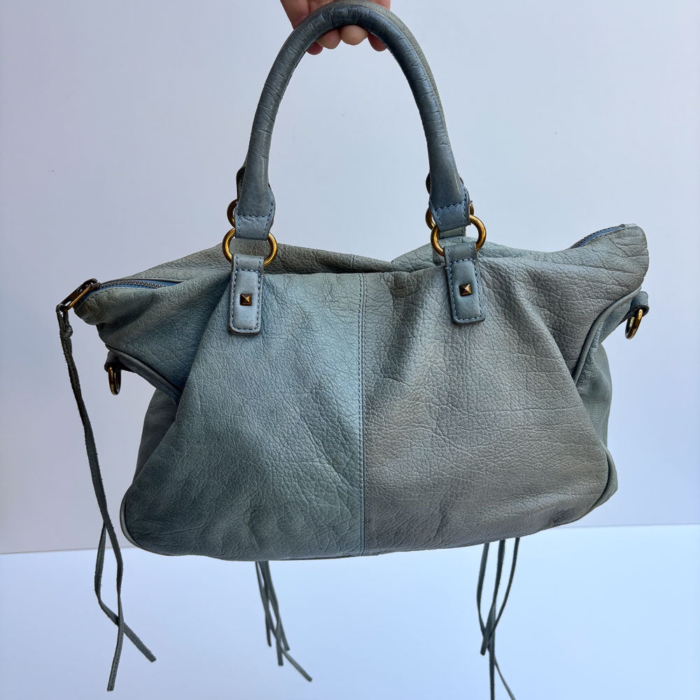 LIEBESKIND FRINGE HOBO LEO